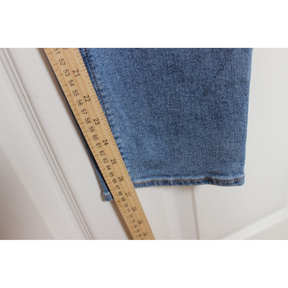 American Eagle Women's Blue Mom Jeans Stretch Size 6 High Rise Casual Denim - Picture 3 of 7